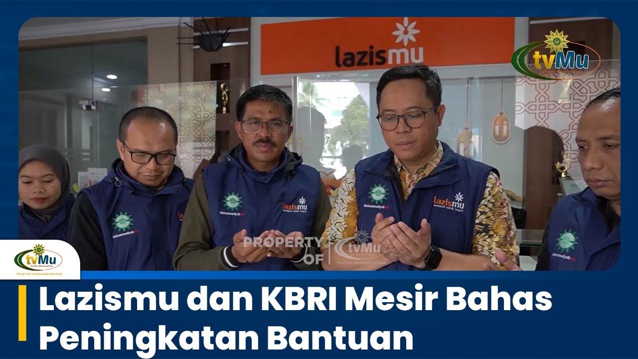 Lazismu dan KBRI Mesir Bahas Peningkatan Bantuan Kemanusiaan