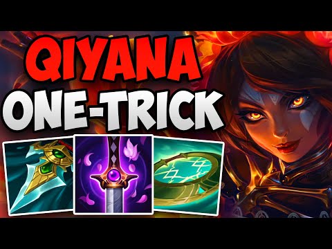 AMAZING QIYANA MID GAMEPLAY BY A CHALLENGER QIYANA ONE-TRICK | CHALLENGER QIYANA MID GAMEPLAY | S13