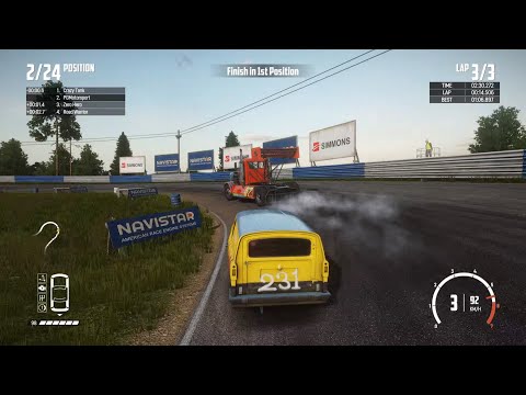 Wreckfest | Career | Pro Internationals | The Convoy | Supervan