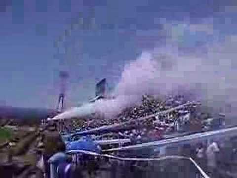 "Salida contra LDA" Barra: Fuerza Azul &bull; Club: Cartaginés