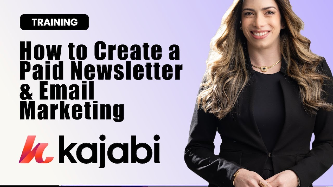 How to Create a Paid Newsletter, Email Sequence, Broadcast & Event Emails in Kajabi [Tutorial 2024]