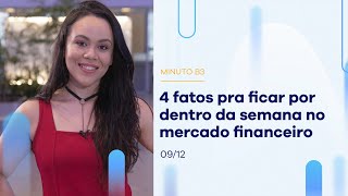 Confira os 4 fatos que resumem a semana no mercado | Minuto B3 – 09/12/2022 Confira os 4 fatos que resumem a semana no mercado | Minuto B3 – 09/12/2022
