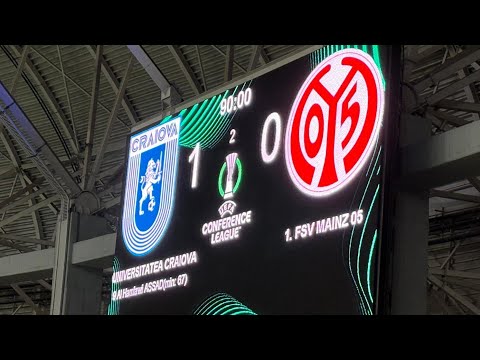 GOL : Universitatea Craiova - FSV Mainz 1-0 !!!