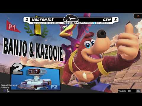 Quarantainment 30 Grand Finals - Gem (Rob) Vs. Wolfen [L] (Banjo) Smash Ultimate - SSBU