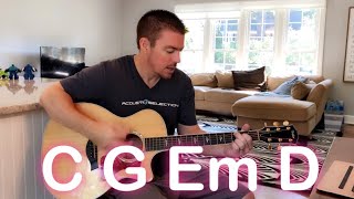 Blue Tacoma | Russell Dickerson | Beginner Guitar Lesson