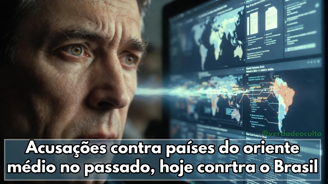 Acusações contra países do oriente médio no passado, hoje contra o Brasil