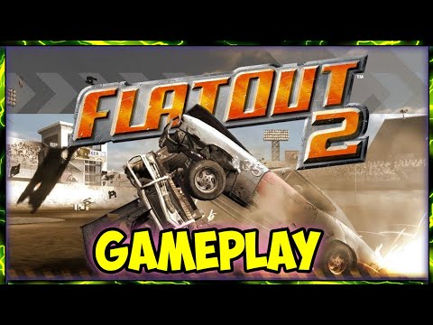 THE MOST CRAZIEST RACING GAME EVER!? | FLATOUT 2