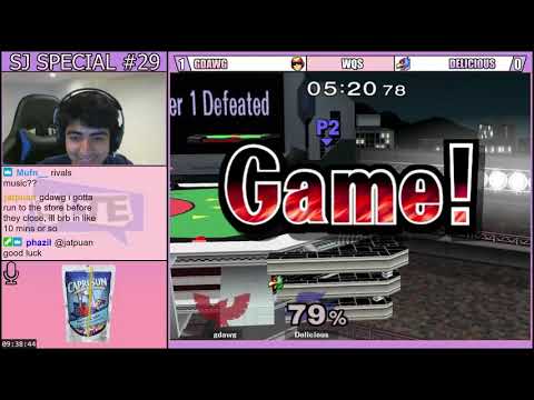 SJ SPECIAL #29: gdawg (Falcon) Vs. Delicious (Falco) - WR2