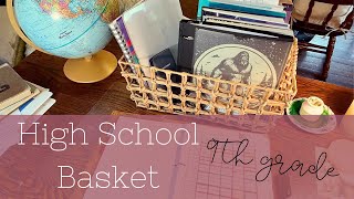 9th Grade Curriculum Basket