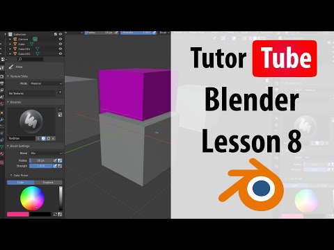 Blender Tutorial Lesson 1 Interface