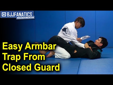 BJJ Moves: Easy Armbar Trap From Closed Guard