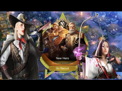 Season X HEROES TICKET OPENING(SICK ENDING!!) - Rise of Empires ICE&FIRE