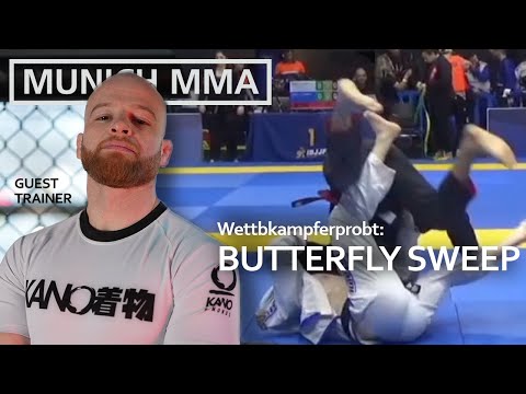 Best explanation of the butterfly sweep for BJJ, No-Gi, MMA