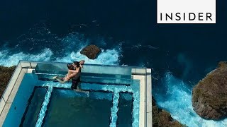Bali Infinity Pool Hangs 500 Feet Above The Ocean