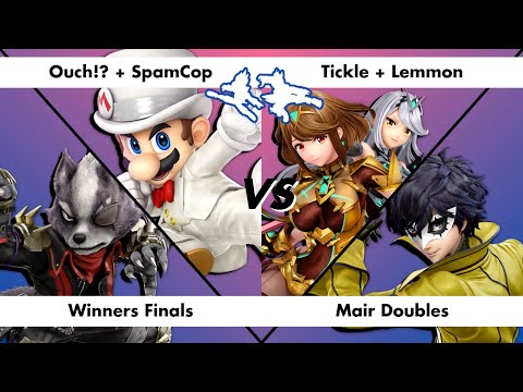 Ouch!? and SpamCop VS Galint | Lemmon and Tickle, Doubles Winners Finals, Mair