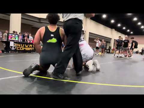 6/4/23 Nuway Bootleggers Gatlinburg Duals w Ky Extreme 220 lbs; Diego vs Malaikyi McKenna