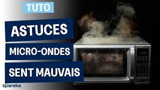 Micro-ondes qui sent mauvais : nettoyer et enlever les odeurs