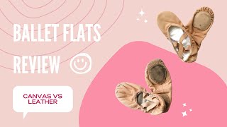 Ballet Flats Review: Canvas vs Leather