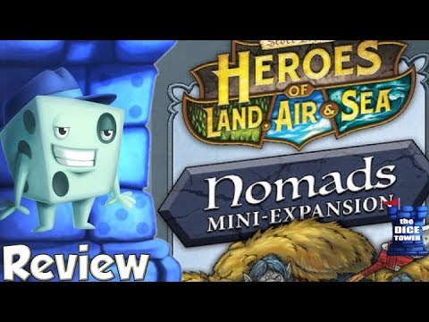 Heroes of Land, Air & Sea: Nomads Review - with Tom Vasel