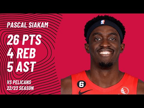 Pascal Siakam vs New Orleans Pelicans | Feb 23, 2023