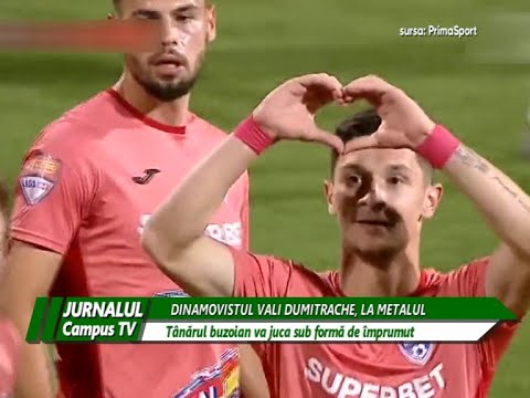 VALI DUMITRACHE A FOST IMPRUMUTAT LA METALUL