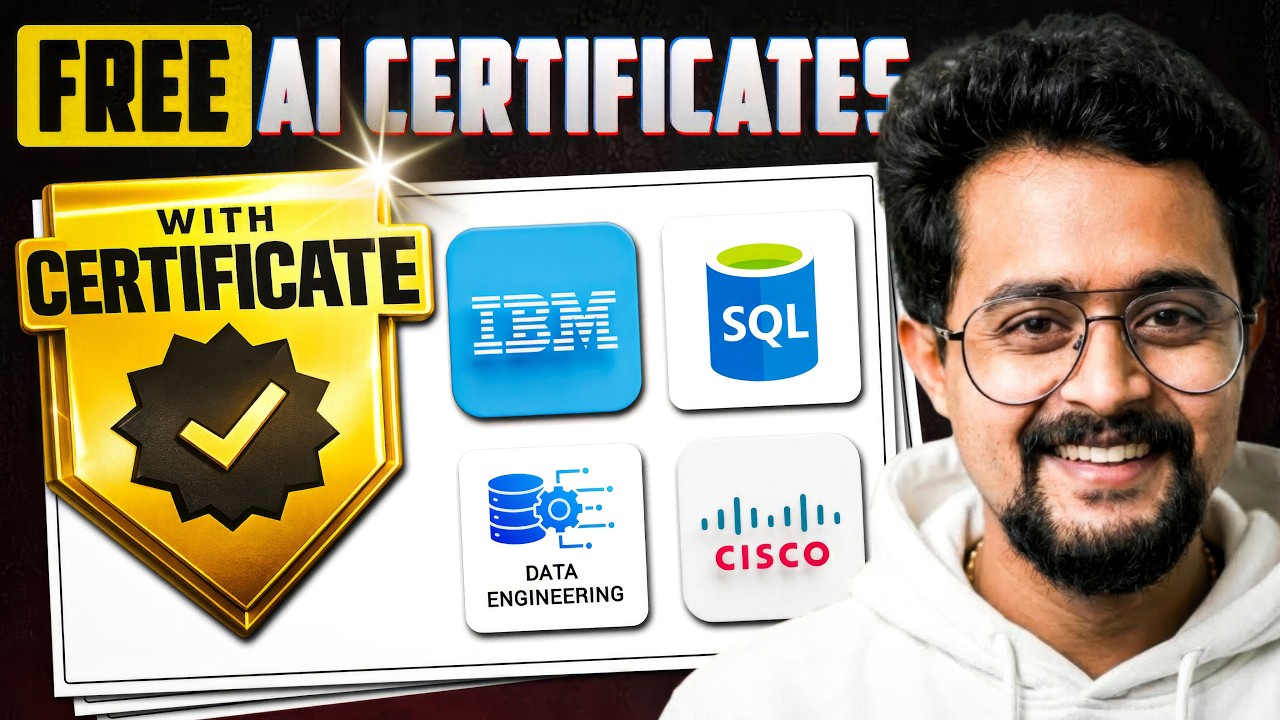 𝗕𝗲𝘀𝘁 𝗔𝗜 𝗖𝗲𝗿𝘁𝗶𝗳𝗶𝗰𝗮𝘁𝗶𝗼𝗻𝘀 𝟮𝟬𝟮𝟲: 𝗗𝗼𝗻’𝘁 𝗪𝗮𝘀𝘁𝗲 𝗬𝗼𝘂𝗿 𝗠𝗼𝗻𝗲𝘆