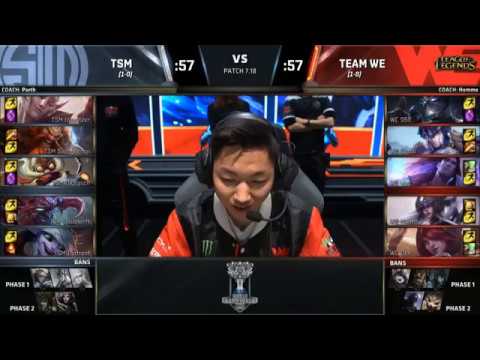 TSM x Team WE Highlights ( Fase de Grupos - Dia 3 ) | Mundial 2017