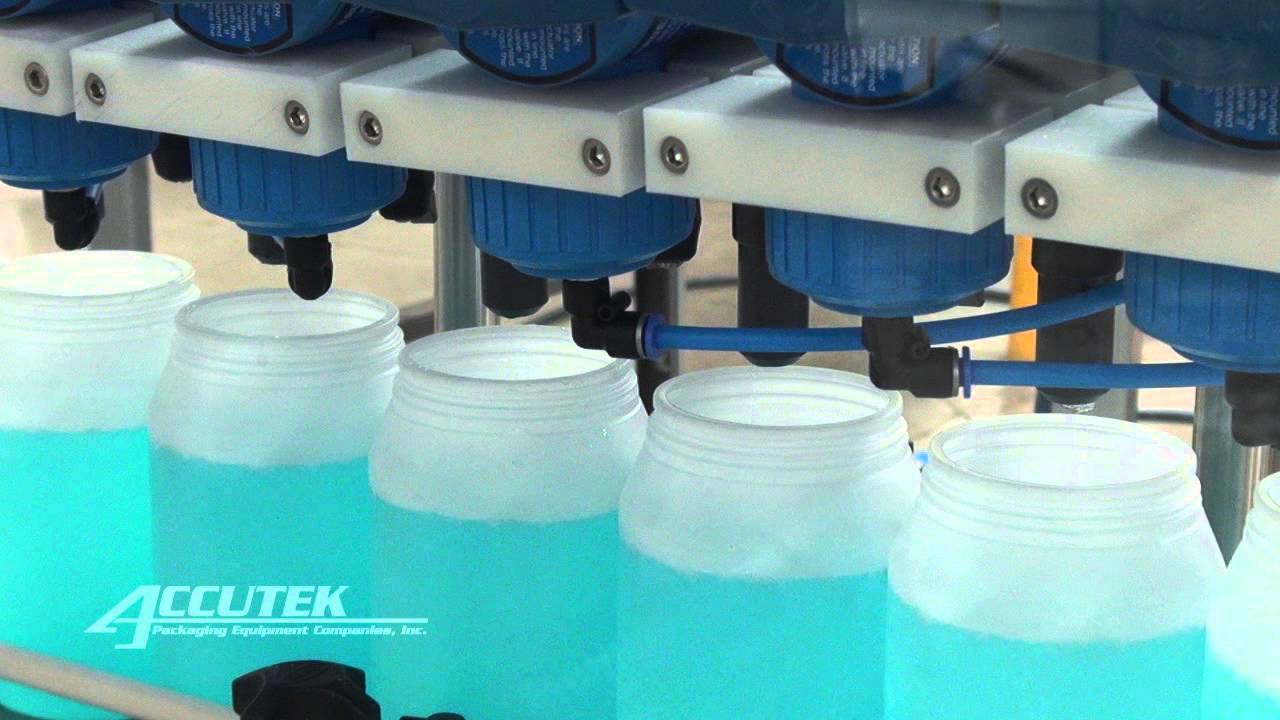 Automatic Corrosive Filling System - Accutek ACF