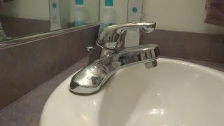 delta faucet leaking water