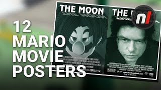 12 Movie Posters Recreated with Super Mario Odyssey - Mario Movie Posters