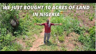 I just bought 10 Acres of Land for my followers and I in Nigeria :)
