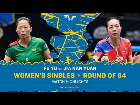 Fu Yu vs Jia Nan Yuan | WS R64 | #EuropeSmash 2025