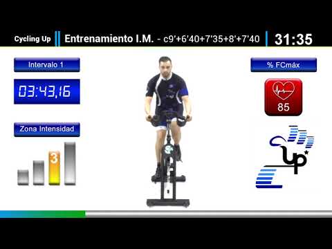 Clase Virtual Nº8 Cycling Up - Interválico Medio Ciclo Indoor by David Aguado