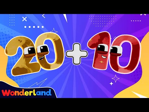 Wonderland: Counting Up | Number Adventure | Count from 1 to 20 | 100 to 1000 | Learn to Count
