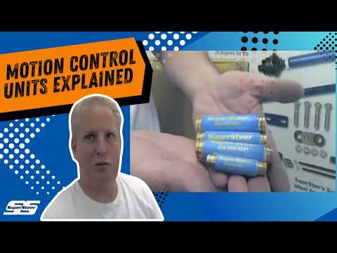Reduce RV sway porpoising body SuperSteer Motion Control Units