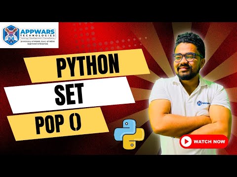Python Set Pop Function Explained With Examples Appwars Technologies