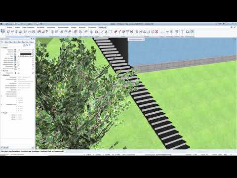 Entwurf in Allplan - Teil 37   Aussentreppe modellieren