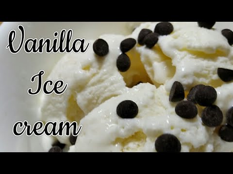 Vanilla Ice cream || Using 3 ingredients || Homemade || No Heavy Cream.