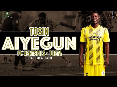 Tosin Aiyegun ● Europa League ● FK Ventspils - Teuta (11.07.2019)