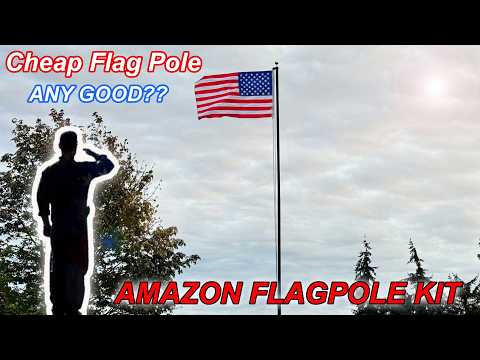 Amazon flag pole? How To setup and install a Heavy Duty Flag Pole - 25FT