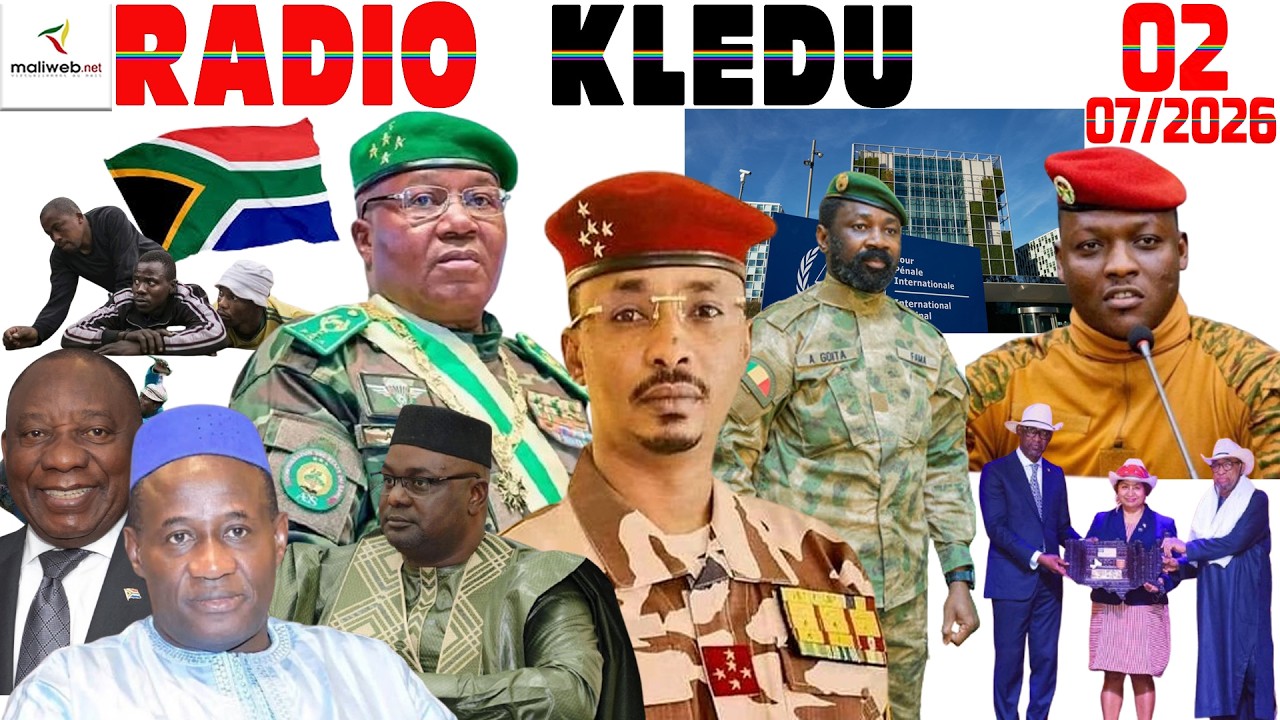 La Revue de Presse de la RADIO KLEDU du 02 Juillet 2026