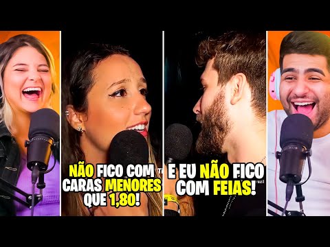 Mulheres padrão tomando fora de homens