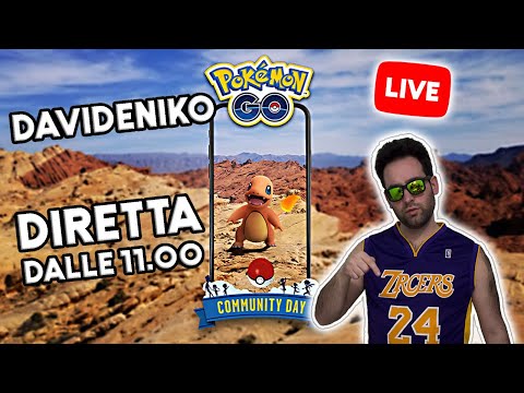 Community Day Charmander con davideniko - Pokémon Go Ita Live