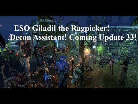 ESO Giladil the Ragpicker Deconstruction Assistant Coming Update 33
