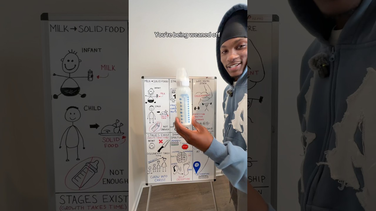 God is calling you off of milk!