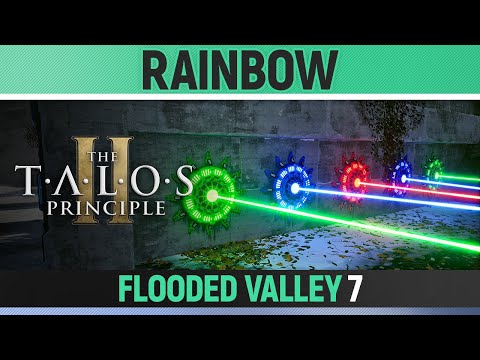 The Talos Principle 2 - Rainbow - Puzzle Solution (Flooded Valley #7)