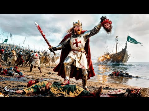 How Richard the Lionheart's 700 Knights CRYSHED Saladin's 7000 in hour | Battle of Jaffa