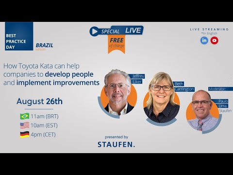 Best Practice Day | Special Live with Jeffrey Liker and Beth Carrington #1