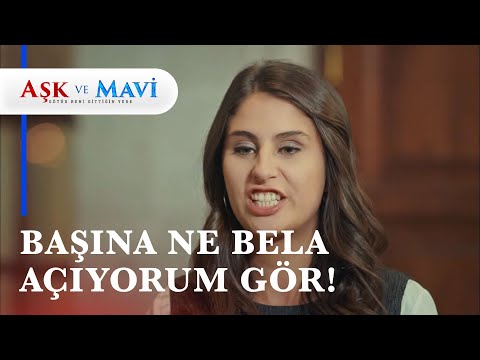 Pembe bile isteyerek ablasının kuyusunu kazıyor! - Aşk ve Mavi 46. Bölüm