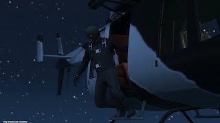 GTA 5 - Mission 60 The Bureau Raid (Roof Entry) 100% Gold Medal - Gameplay